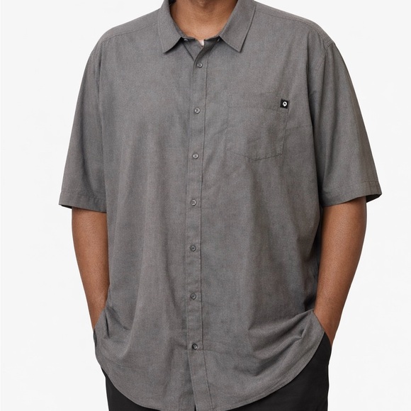 Marmot Other - Marmot Men's Aerobora Short Sleeve Gray Button Down Shirt